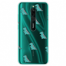 Hoesje voor Xiaomi Redmi 8 Dinosaurussen