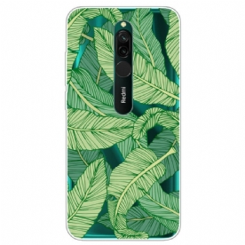 Hoesje voor Xiaomi Redmi 8 Gebladerte