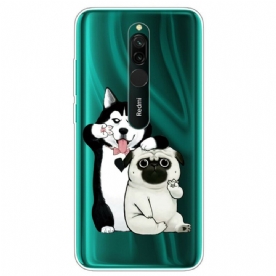 Hoesje voor Xiaomi Redmi 8 Grappige Honden