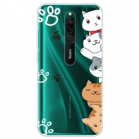 Hoesje voor Xiaomi Redmi 8 Hallo Katten