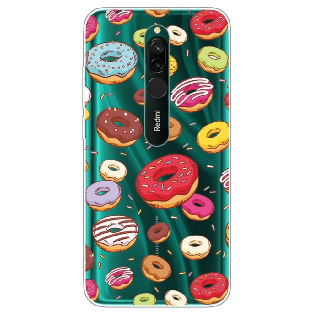 Hoesje voor Xiaomi Redmi 8 Liefde Donuts