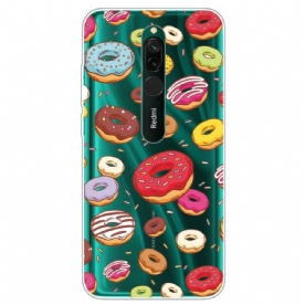 Hoesje voor Xiaomi Redmi 8 Liefde Donuts