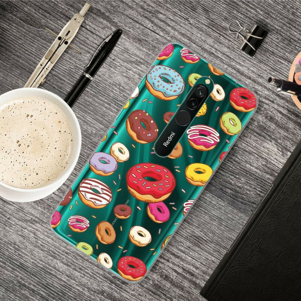 Hoesje voor Xiaomi Redmi 8 Liefde Donuts