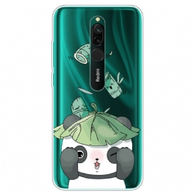 Hoesje voor Xiaomi Redmi 8 Panda-jongleur