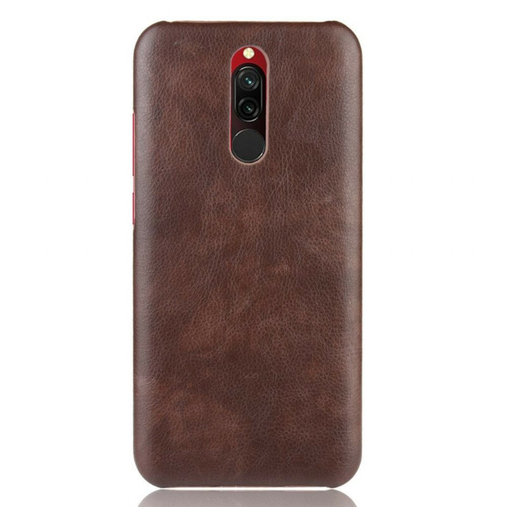 Hoesje voor Xiaomi Redmi 8 Performance Leereffect