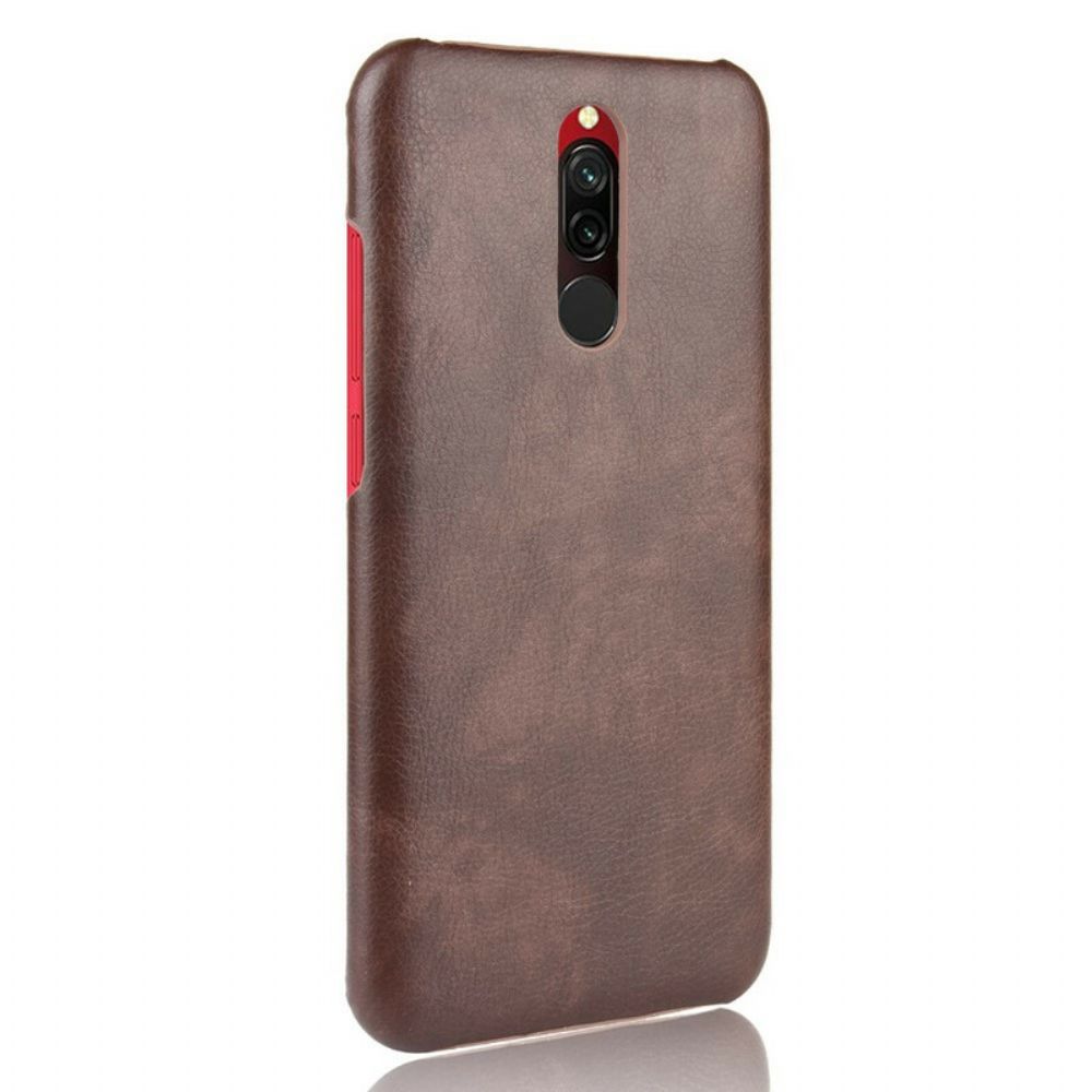 Hoesje voor Xiaomi Redmi 8 Performance Leereffect