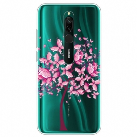 Hoesje voor Xiaomi Redmi 8 Roze Boom Top