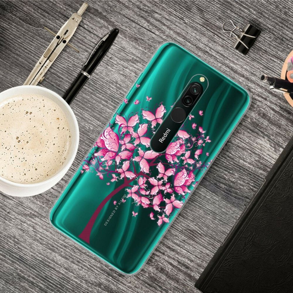 Hoesje voor Xiaomi Redmi 8 Roze Boom Top