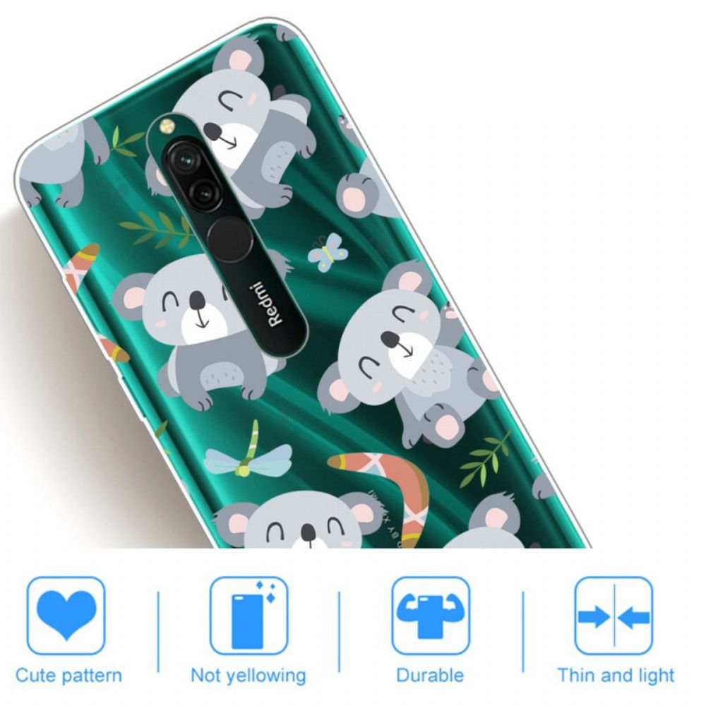 Hoesje voor Xiaomi Redmi 8 Schattige Koala's