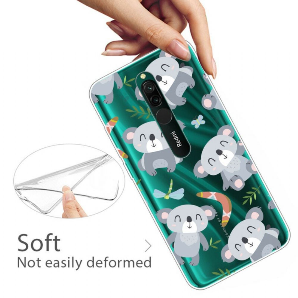 Hoesje voor Xiaomi Redmi 8 Schattige Koala's