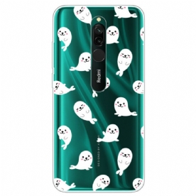 Hoesje voor Xiaomi Redmi 8 Top Zeeleeuwen