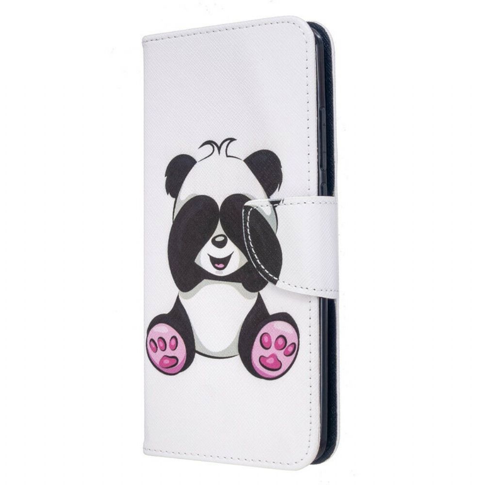 Leren Hoesje voor Xiaomi Redmi 8 Pandaplezier