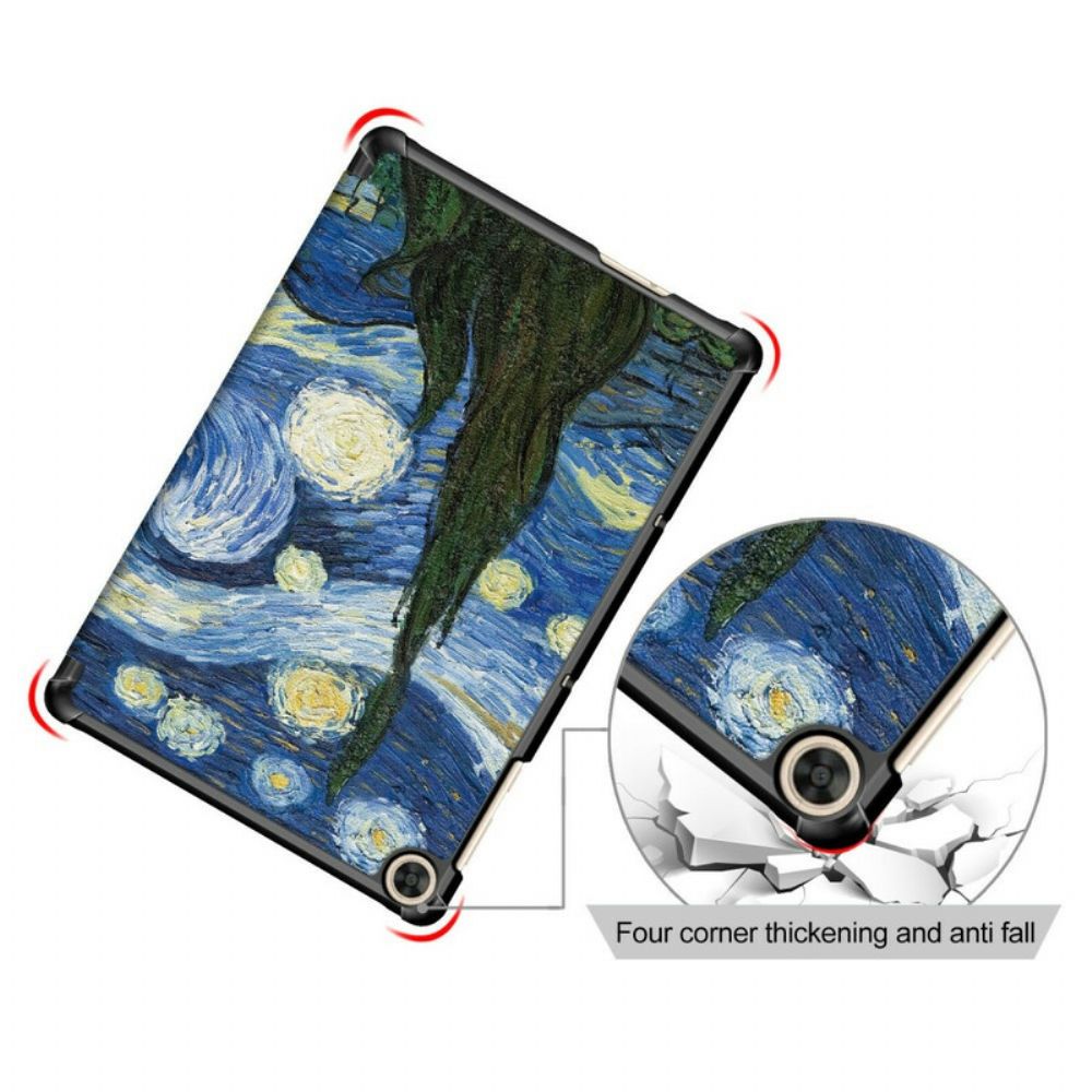 Bescherming Hoesje voor Huawei MatePad T 10s Verbeterde Van Gogh