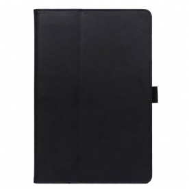 Cover voor Huawei MatePad T 10s Lederen Stijl Met Riem