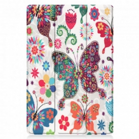 Bescherming Hoesje voor Huawei MatePad 11 Retro Vlinders En Bloemen