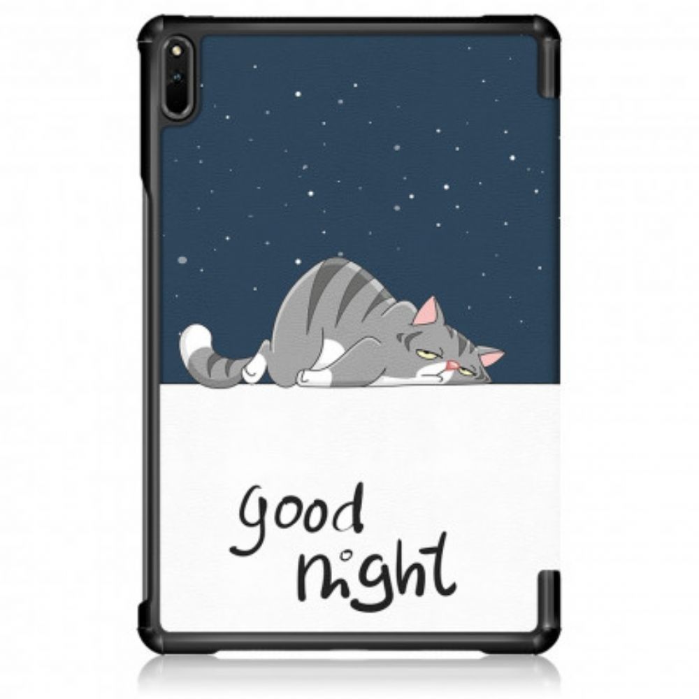 Bescherming Hoesje voor Huawei MatePad 11 Verbeterde Goede Nacht