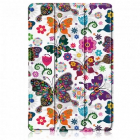 Bescherming Hoesje voor Huawei MatePad 11 Verbeterde Retro Vlinders En Bloemen