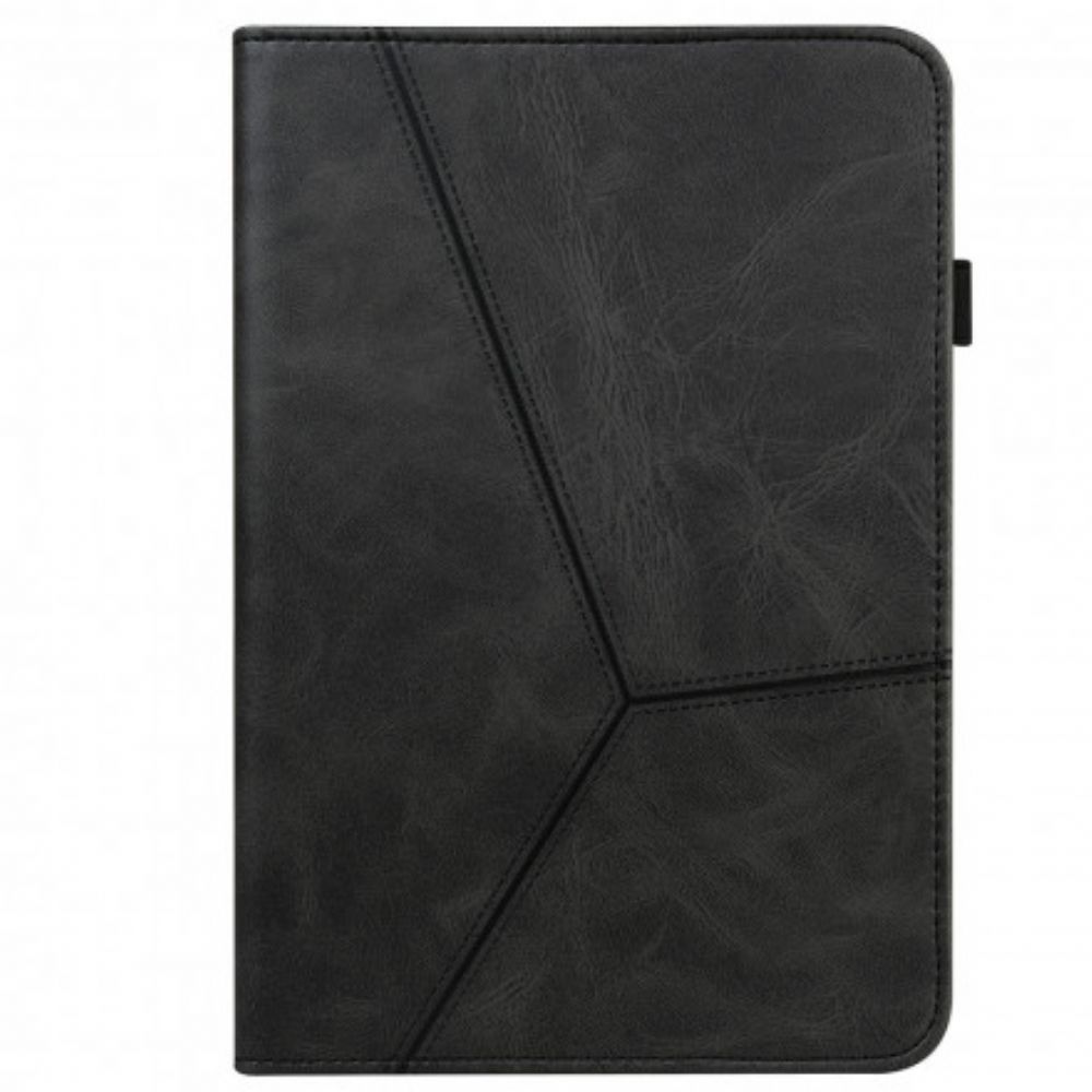 Cover voor Huawei MatePad 11 Geometrisch Leereffect