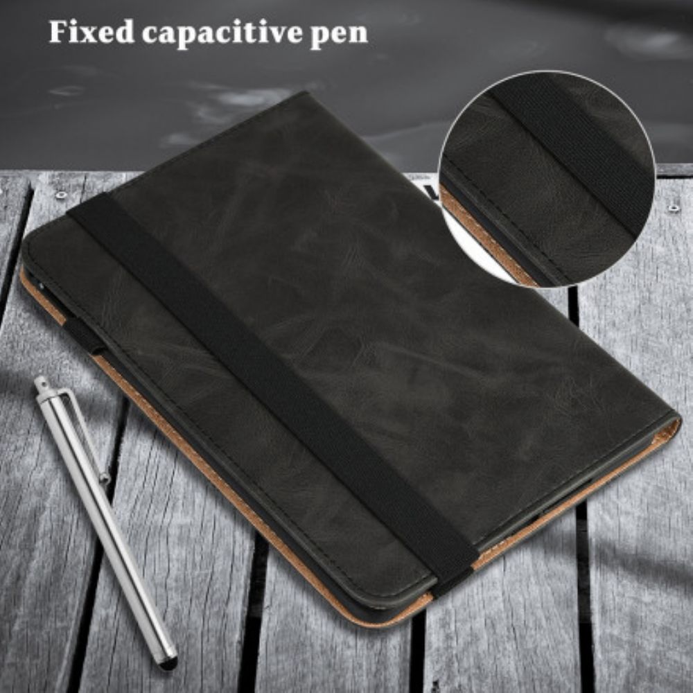 Cover voor Huawei MatePad 11 Geometrisch Leereffect