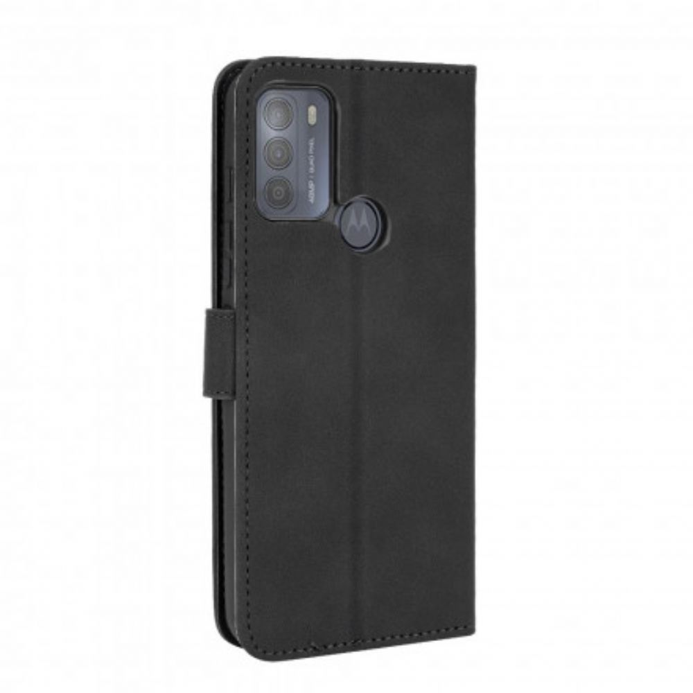 Folio-hoesje voor Moto G50 Skin-touch