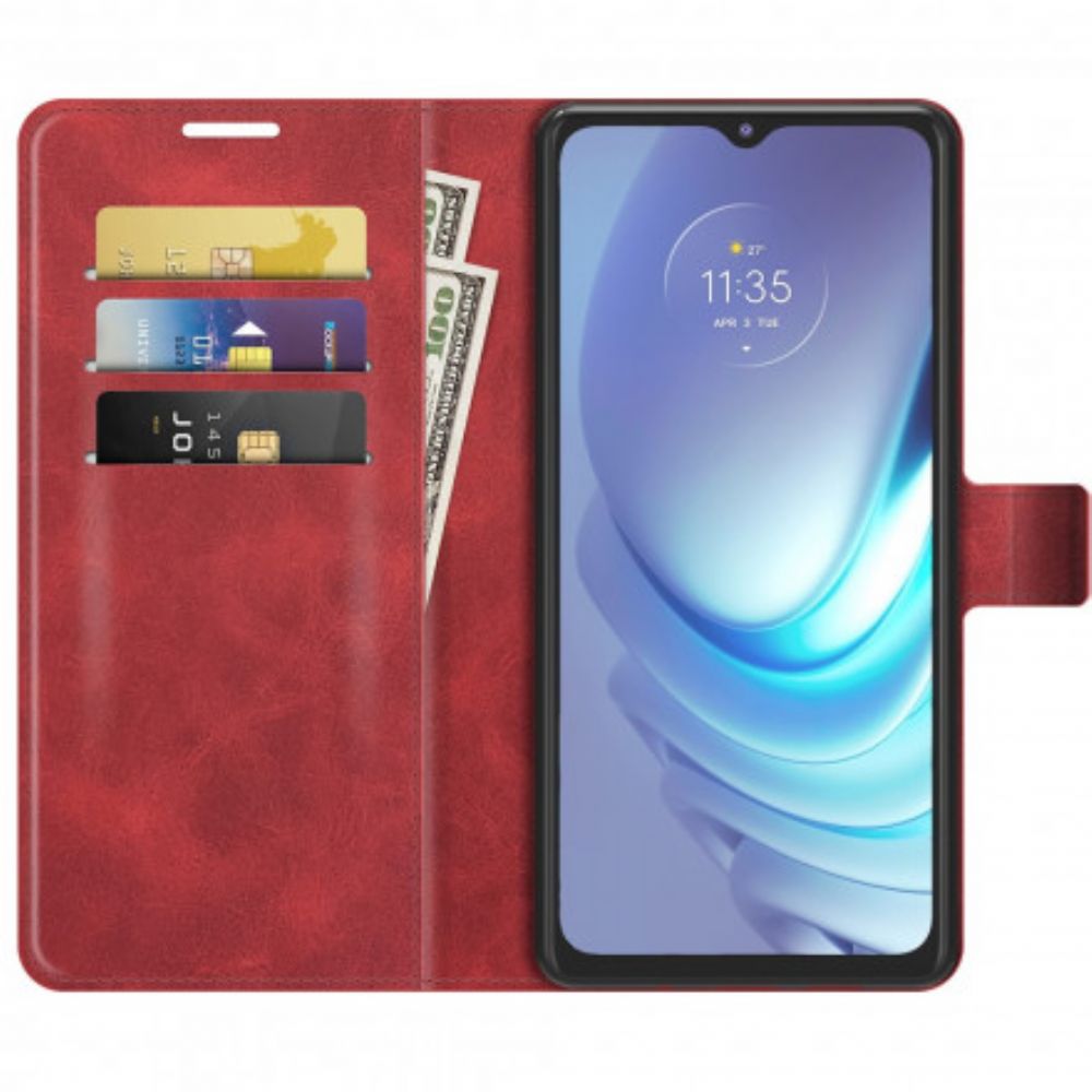 Leren Hoesje voor Moto G50 Stijl Lederen Ontwerp