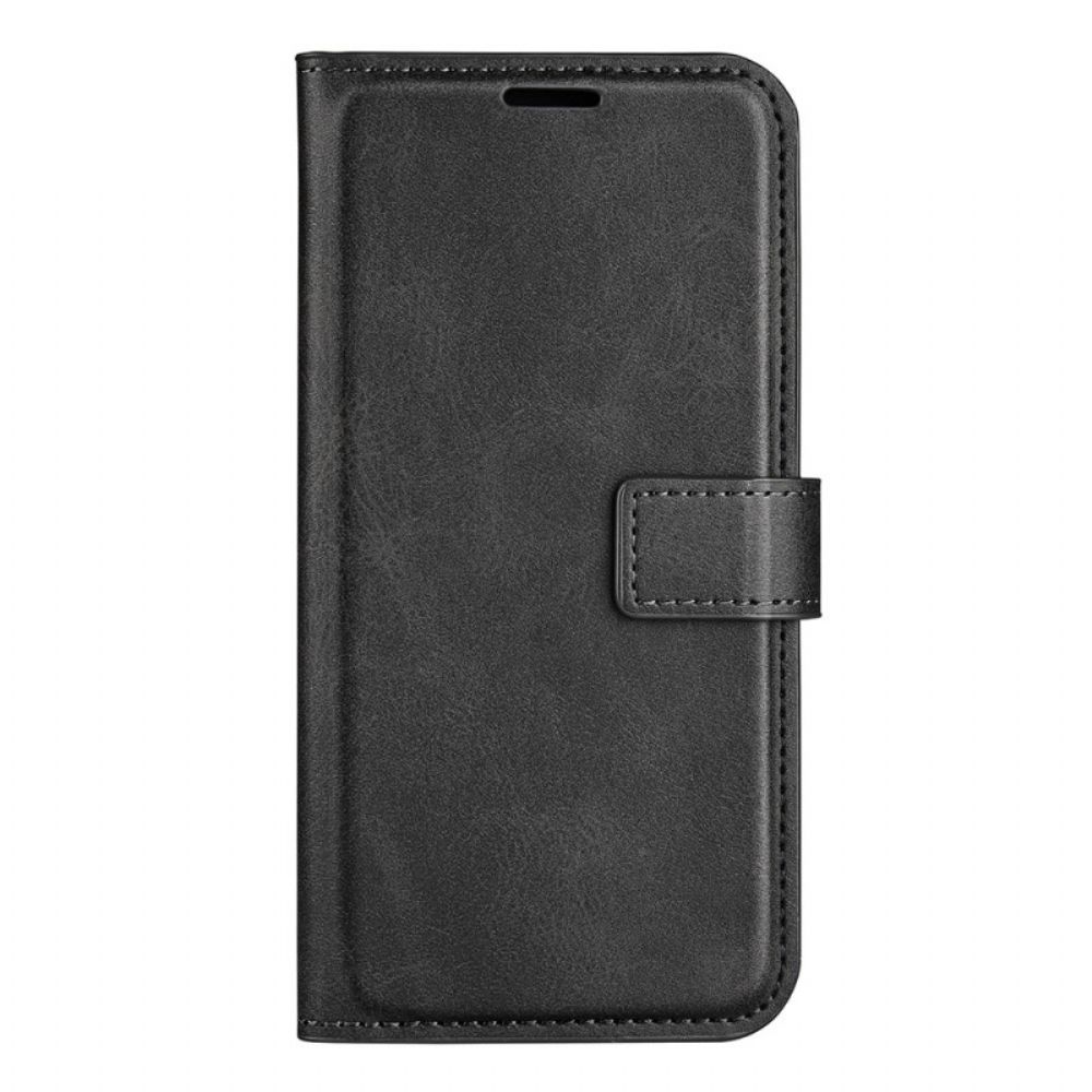 Bescherming Hoesje voor Samsung Galaxy M52 5G Folio-hoesje Elegant Leer