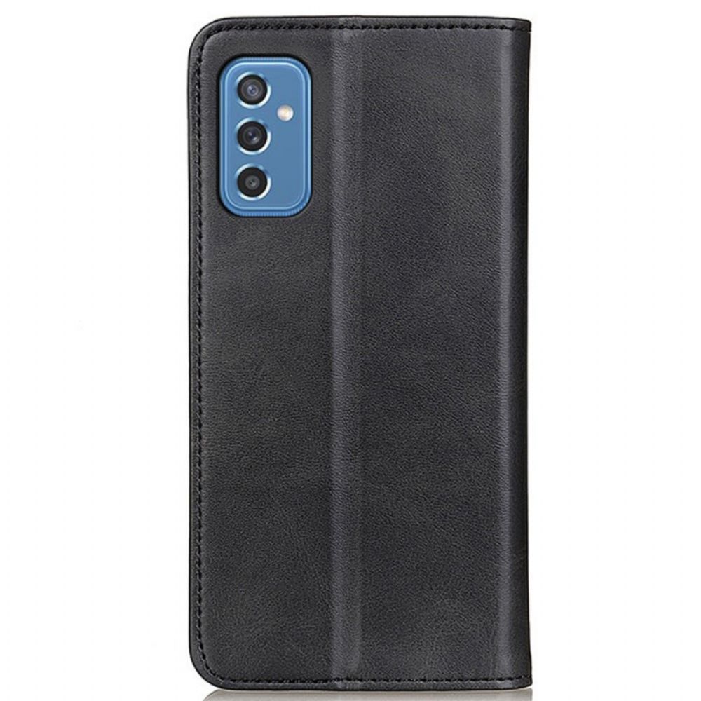 Bescherming Hoesje voor Samsung Galaxy M52 5G Folio-hoesje Elegant Leer