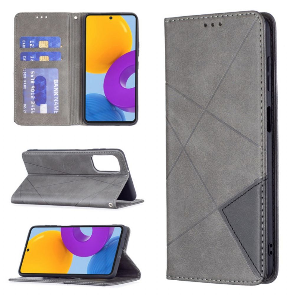 Bescherming Hoesje voor Samsung Galaxy M52 5G Folio-hoesje Kunstleer Patroon