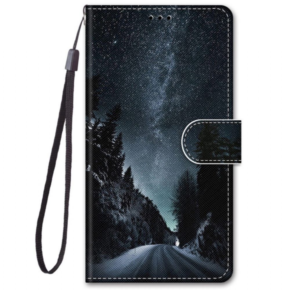 Folio-hoesje voor Samsung Galaxy M52 5G Bergweg