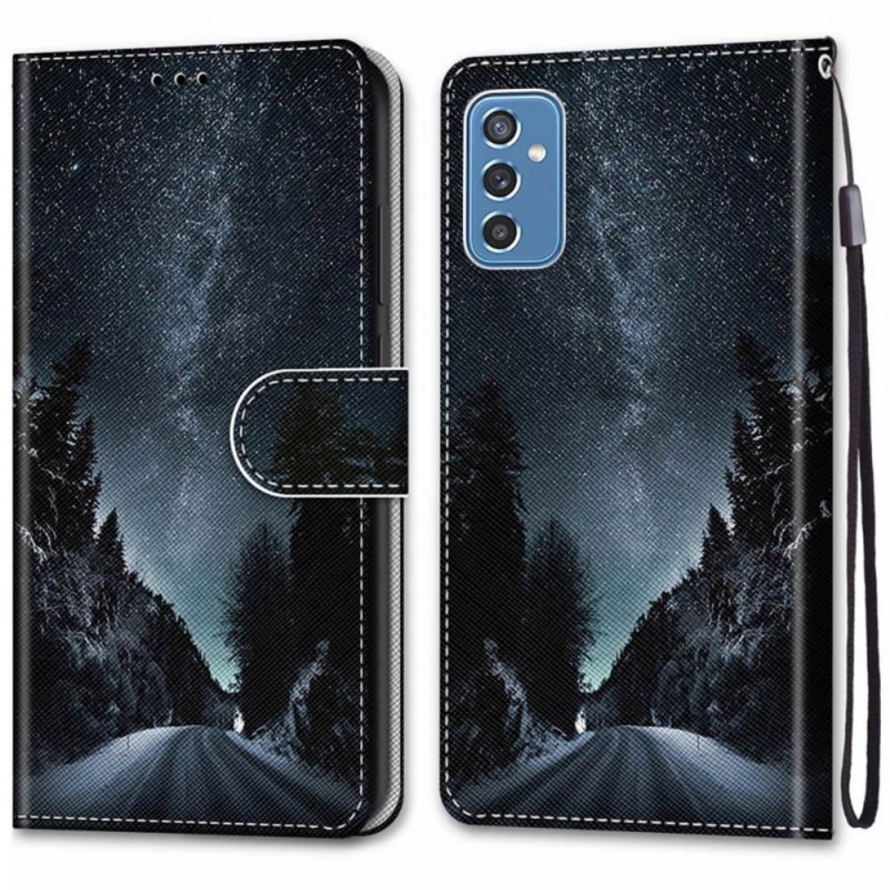 Folio-hoesje voor Samsung Galaxy M52 5G Bergweg