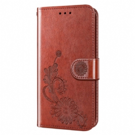 Folio-hoesje voor Samsung Galaxy M52 5G Bloemen Mandala