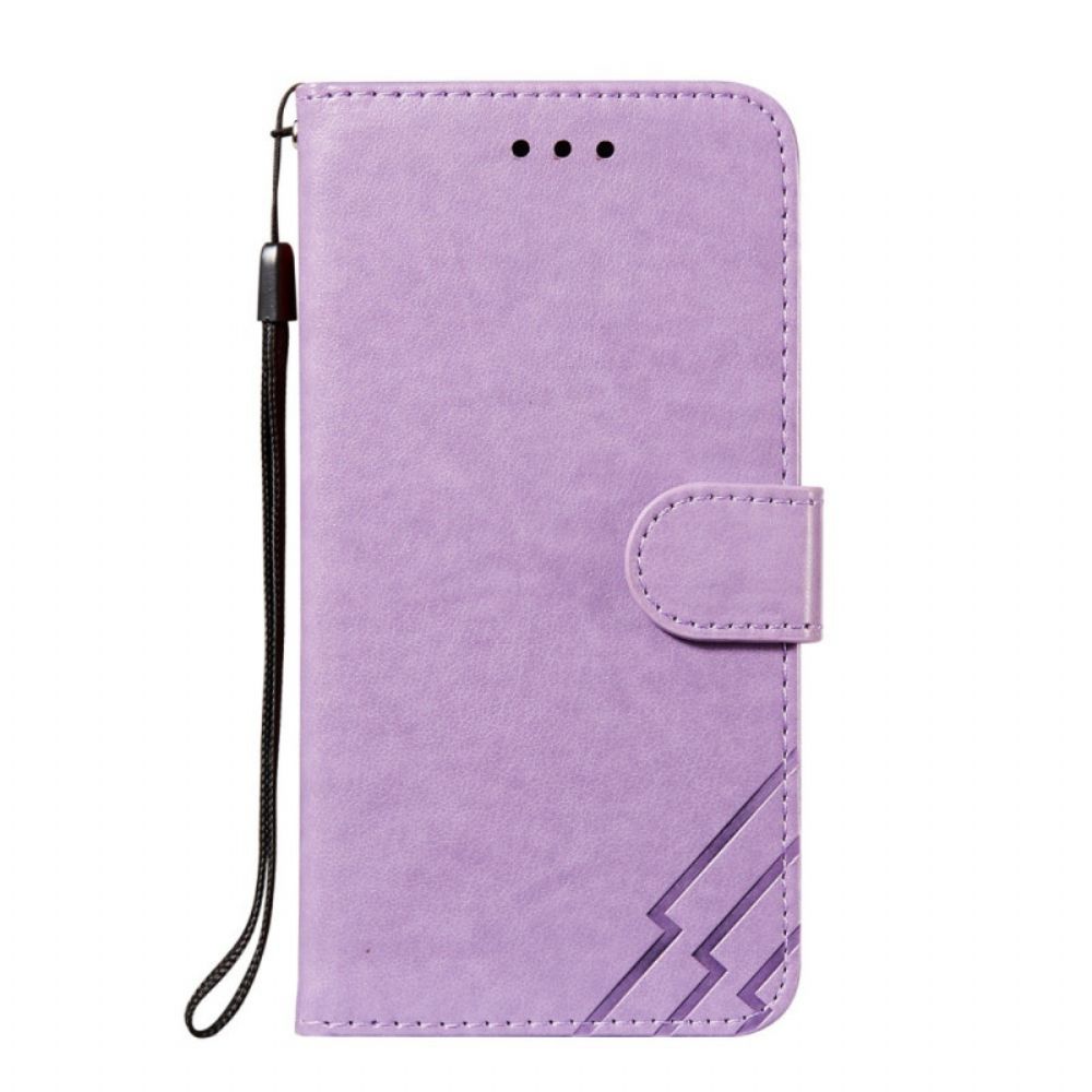 Folio-hoesje voor Samsung Galaxy M52 5G Kunstleer 555