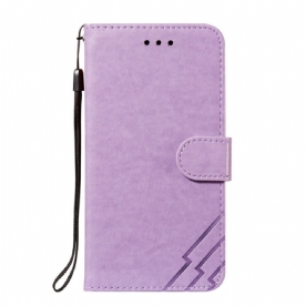 Folio-hoesje voor Samsung Galaxy M52 5G Kunstleer 555