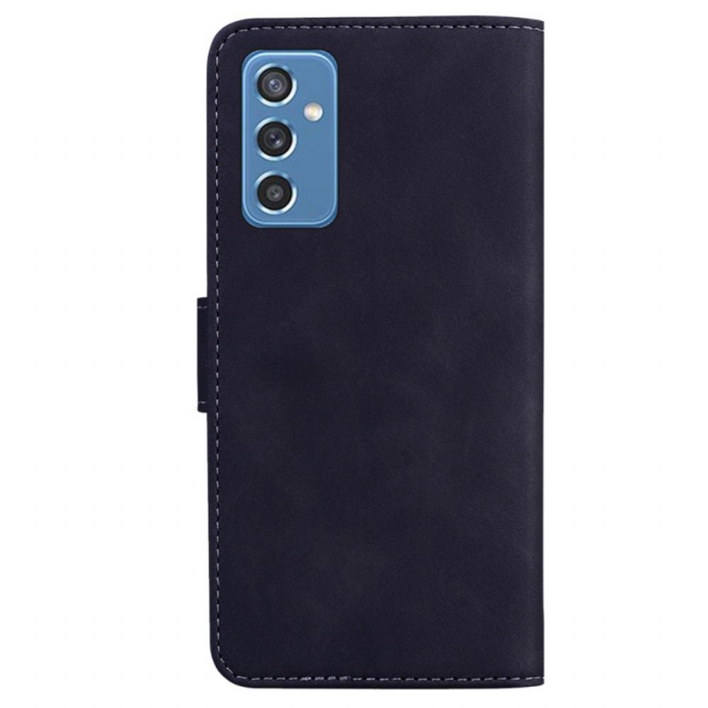 Folio-hoesje voor Samsung Galaxy M52 5G Kunstleer Couture