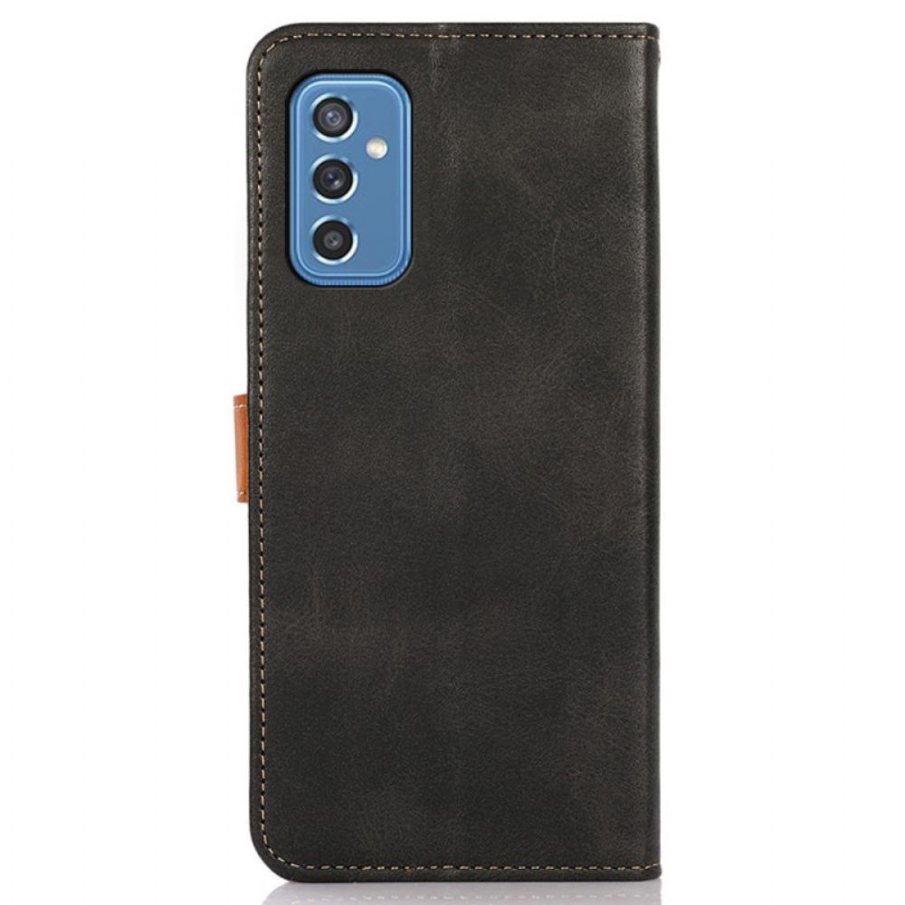 Folio-hoesje voor Samsung Galaxy M52 5G Met Khazneh-band