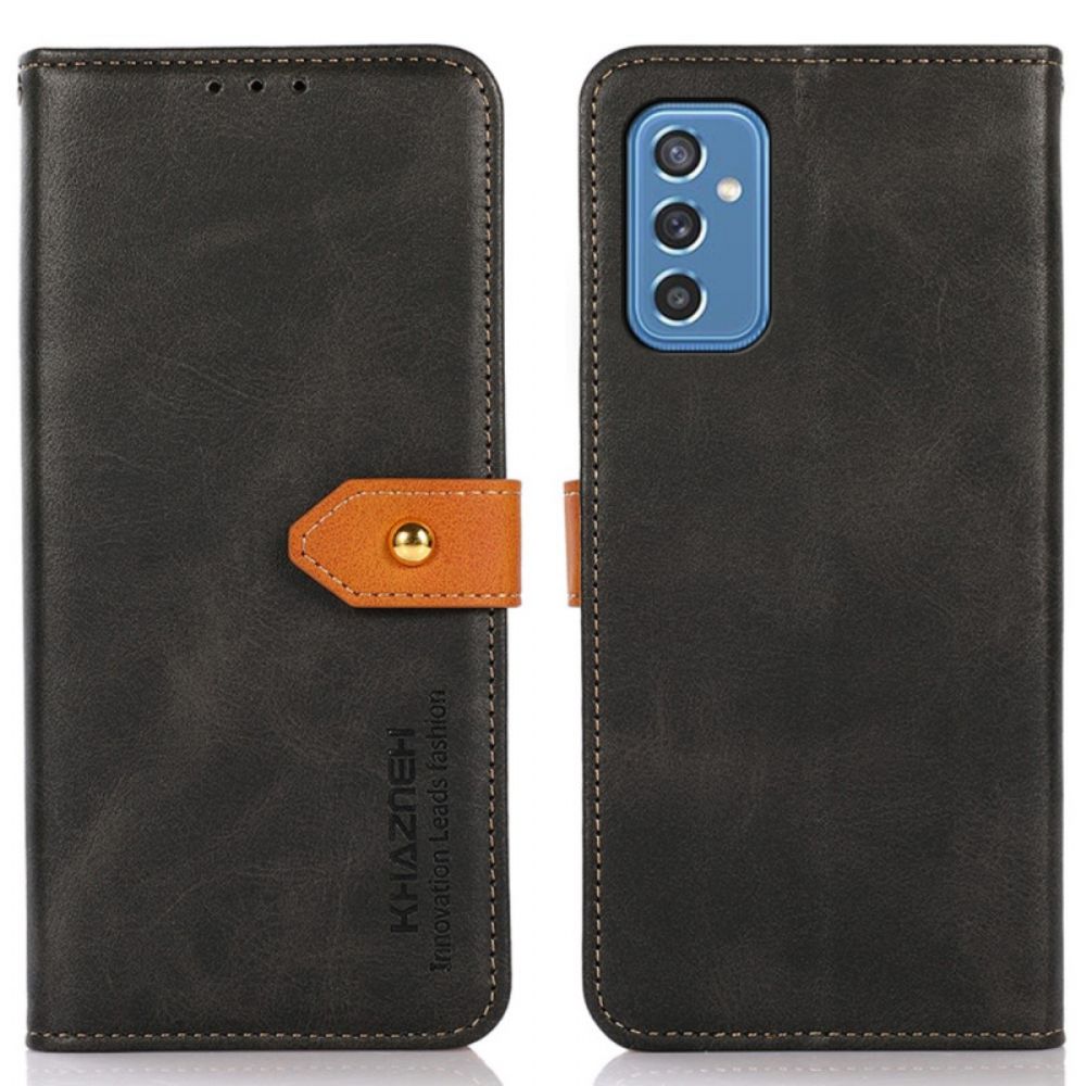 Folio-hoesje voor Samsung Galaxy M52 5G Met Khazneh-band