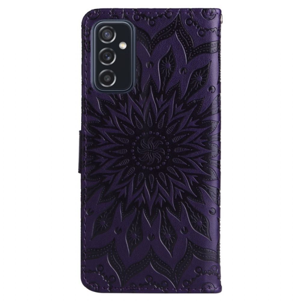 Folio-hoesje voor Samsung Galaxy M52 5G Oosterse Mandala