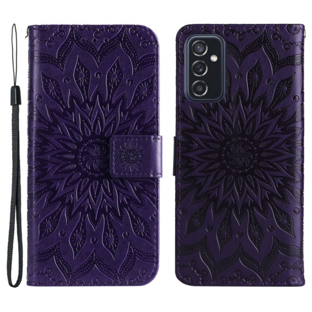 Folio-hoesje voor Samsung Galaxy M52 5G Oosterse Mandala