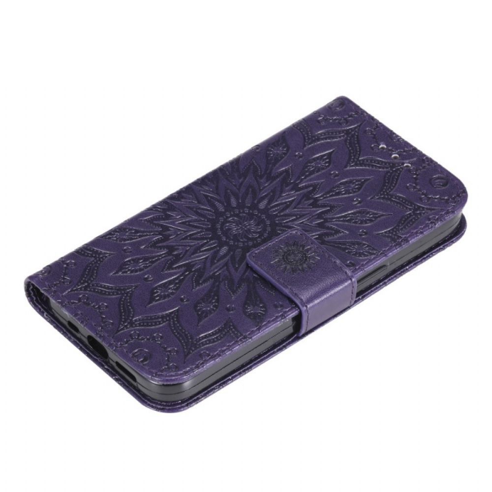 Folio-hoesje voor Samsung Galaxy M52 5G Oosterse Mandala