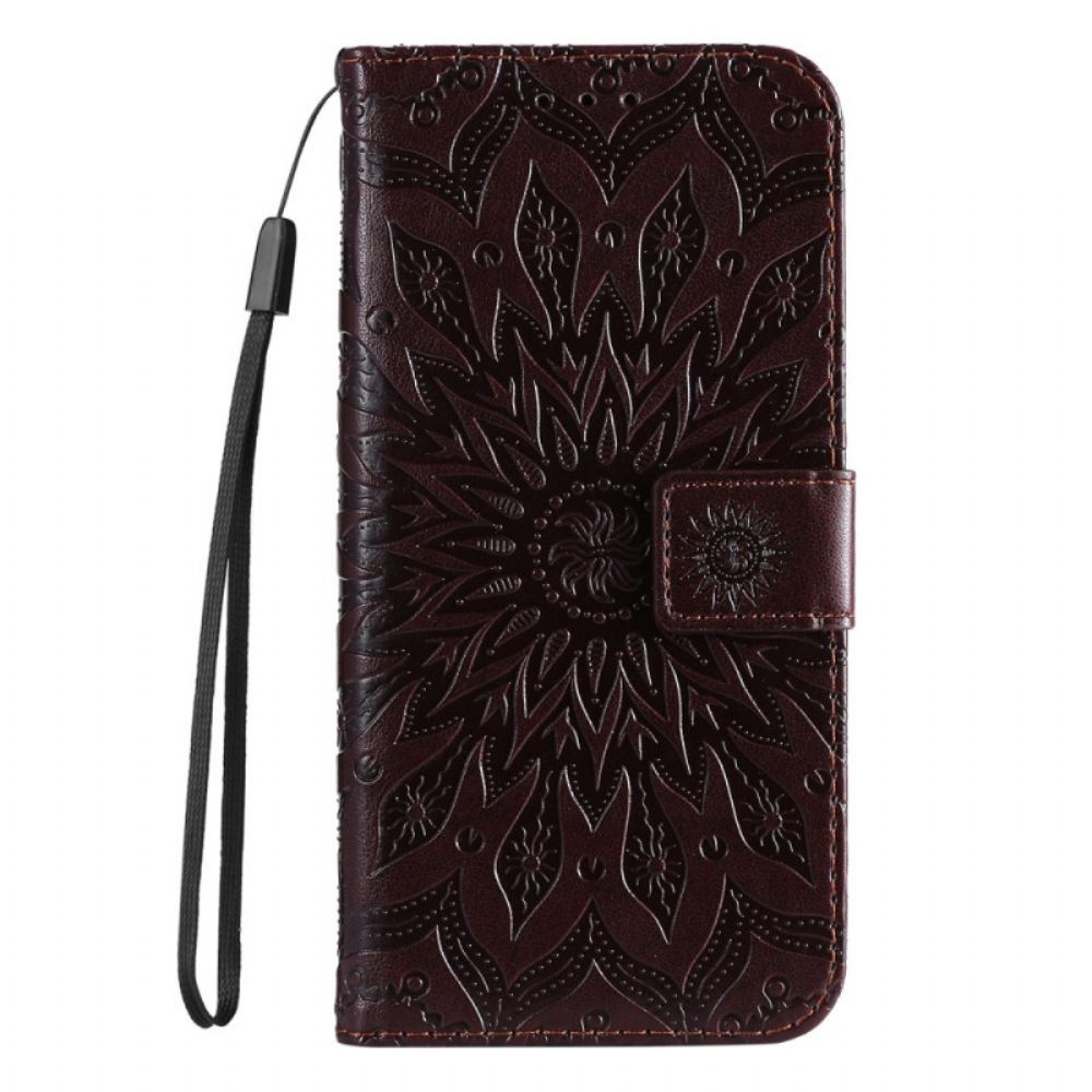 Folio-hoesje voor Samsung Galaxy M52 5G Oosterse Mandala