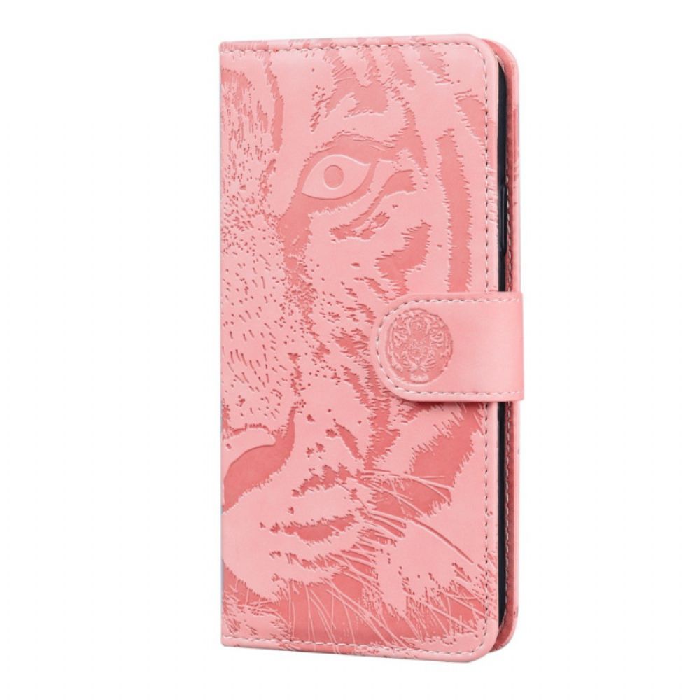 Folio-hoesje voor Samsung Galaxy M52 5G Tijgermandala