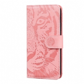 Folio-hoesje voor Samsung Galaxy M52 5G Tijgermandala