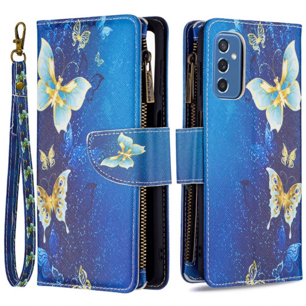 Folio-hoesje voor Samsung Galaxy M52 5G Watervlinders