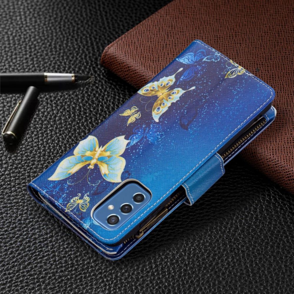 Folio-hoesje voor Samsung Galaxy M52 5G Watervlinders