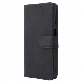 Folio-hoesje voor Samsung Galaxy M52 5G Zacht Leer