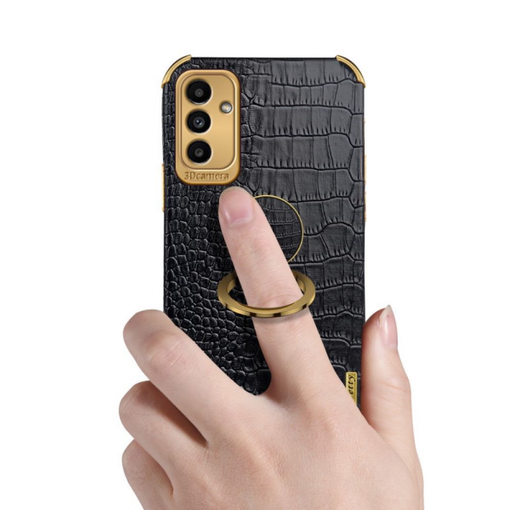 Hoesje voor Samsung Galaxy M52 5G Krokodillenring