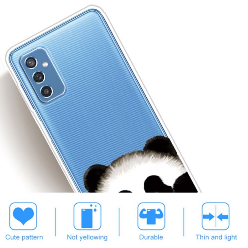 Hoesje voor Samsung Galaxy M52 5G Verlegen Panda