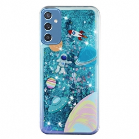 Telefoonhoesje voor Samsung Galaxy M52 5G Astronaut