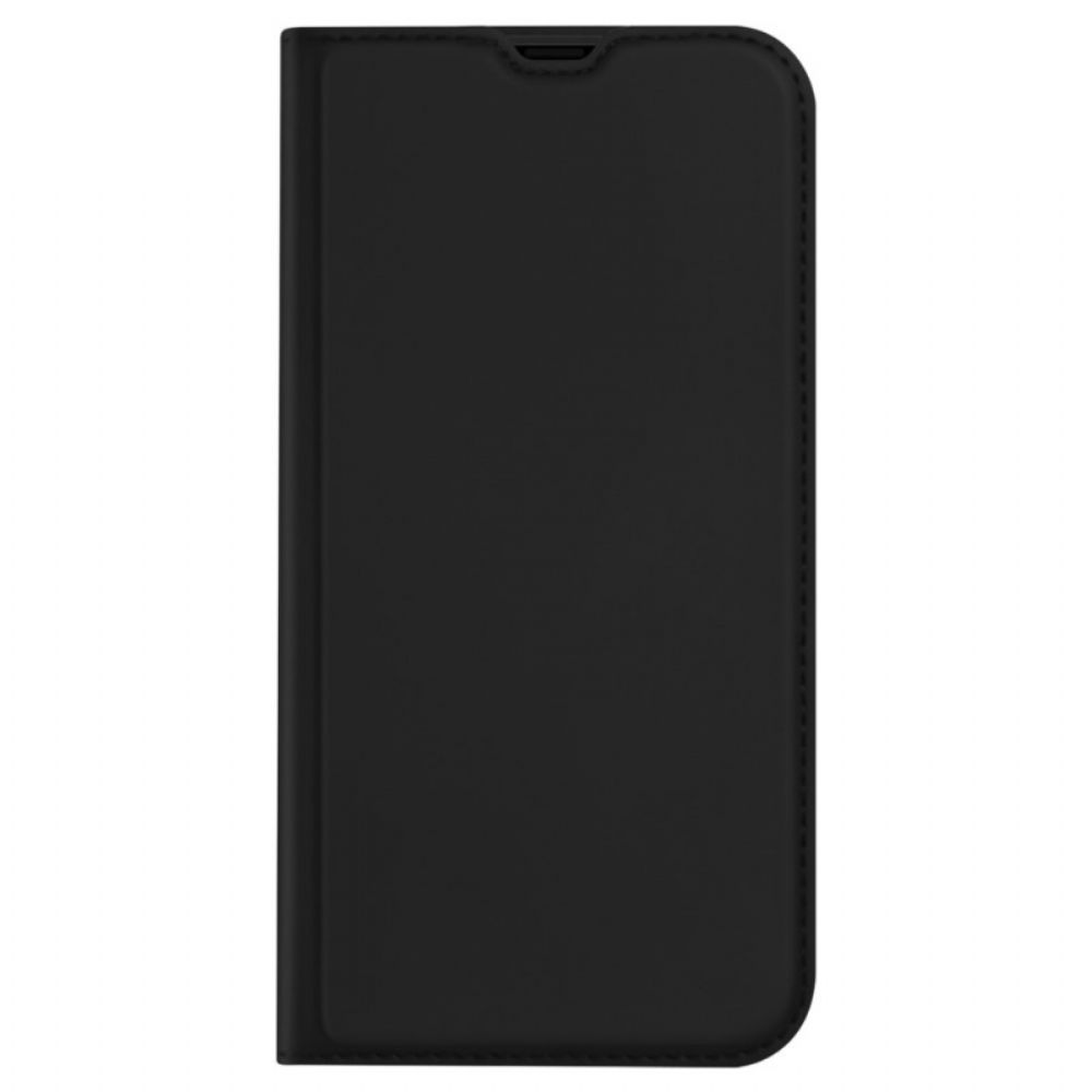 Bescherming Hoesje voor iPhone 14 Folio-hoesje Dux Ducis Pro-skin