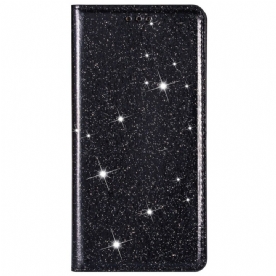 Bescherming Hoesje voor iPhone 14 Folio-hoesje Paillettenstijl